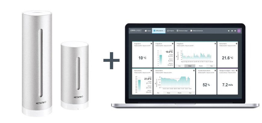 Mit Conrad Connect automatisch die Luftqualität überwachen
